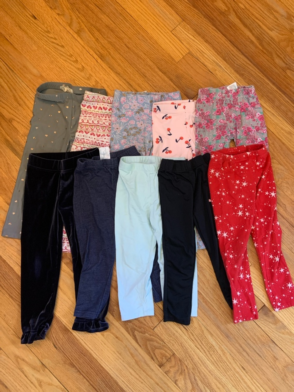 Lot Bundle 10 pairs Toddler Girls Pants size 4T